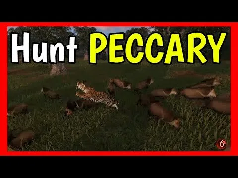 Roblox ECOS LA BREA How to Find and Hunt PECCARY